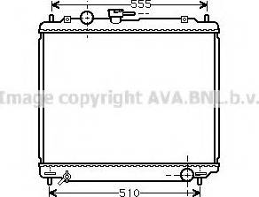 Prasco MTA2109 - Радиатор, охлаждане на двигателя vvparts.bg