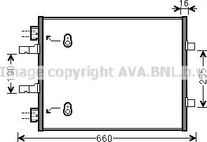 Prasco OL5480 - Кондензатор, климатизация vvparts.bg