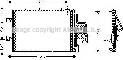 Prasco OL5307 - Кондензатор, климатизация vvparts.bg