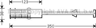 Prasco PED264 - Изсушител, климатизация vvparts.bg