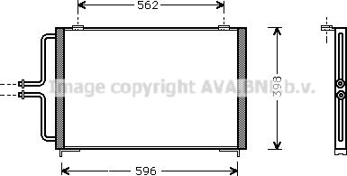 Prasco RT5236 - Кондензатор, климатизация vvparts.bg