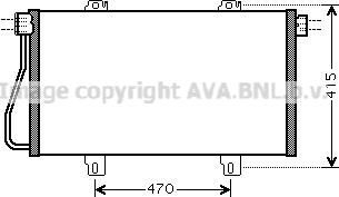 Prasco RTA5352 - Кондензатор, климатизация vvparts.bg