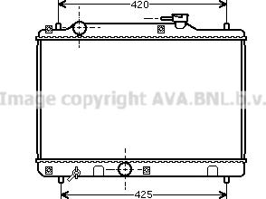 Prasco SZ2034 - Радиатор, охлаждане на двигателя vvparts.bg