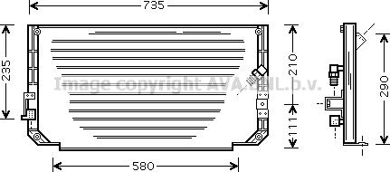 Prasco TO5279 - Кондензатор, климатизация vvparts.bg