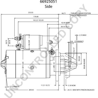 Prestolite Electric 66925051 - Стартер vvparts.bg