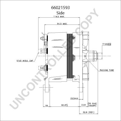 Prestolite Electric 66021593 - Генератор vvparts.bg