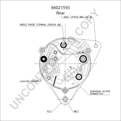 Prestolite Electric 66021593 - Генератор vvparts.bg