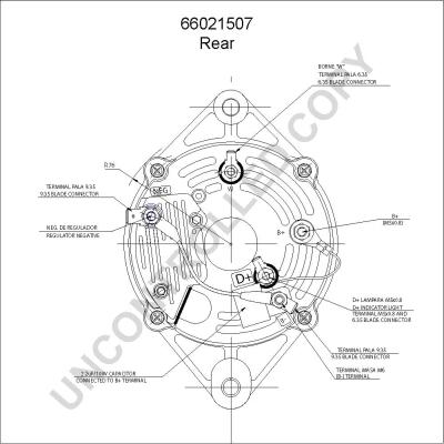 Prestolite Electric 66021507 - Генератор vvparts.bg