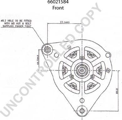 Prestolite Electric 66021584 - Генератор vvparts.bg