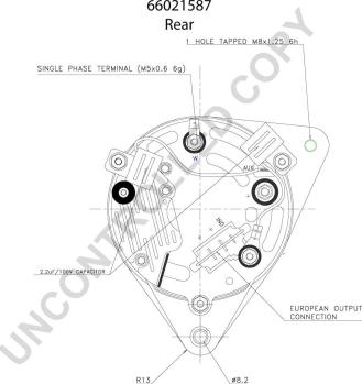 Prestolite Electric 66021587 - Генератор vvparts.bg