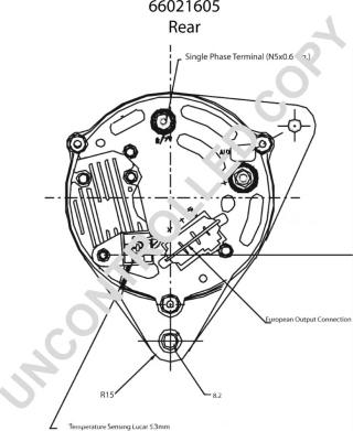 Prestolite Electric 66021605 - Генератор vvparts.bg