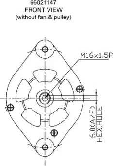 Prestolite Electric 66021147 - Генератор vvparts.bg