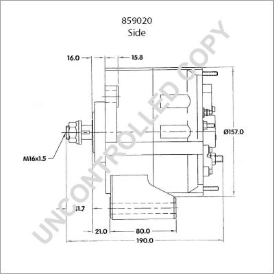 Prestolite Electric 859020 - Генератор vvparts.bg