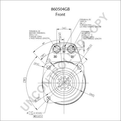 Prestolite Electric 860504GB - Стартер vvparts.bg