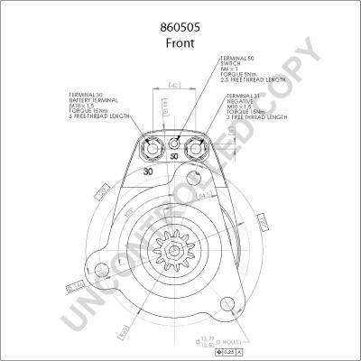 Prestolite Electric 860505GB - Стартер vvparts.bg