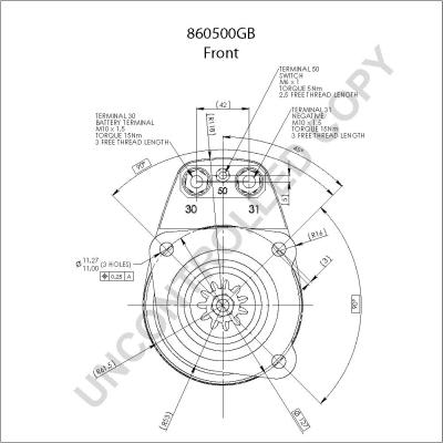 Prestolite Electric 860500GB - Стартер vvparts.bg