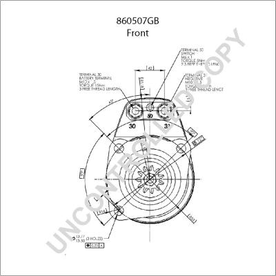 Prestolite Electric 860507GB - Стартер vvparts.bg