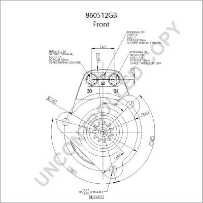 Prestolite Electric 860512GB - Стартер vvparts.bg