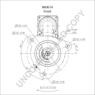 Prestolite Electric 860614 - Стартер vvparts.bg