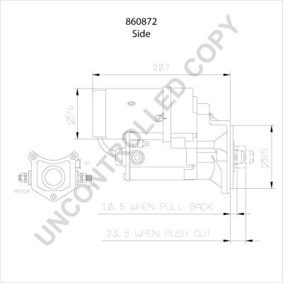 Prestolite Electric 860872 - Стартер vvparts.bg