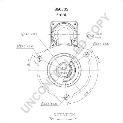 Prestolite Electric 860305 - Стартер vvparts.bg