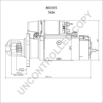 Prestolite Electric 860305 - Стартер vvparts.bg