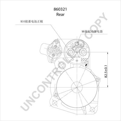 Prestolite Electric 860321 - Стартер vvparts.bg