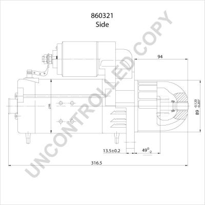 Prestolite Electric 860321 - Стартер vvparts.bg