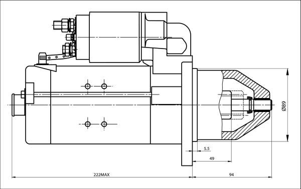 Prestolite Electric 861036 - Стартер vvparts.bg