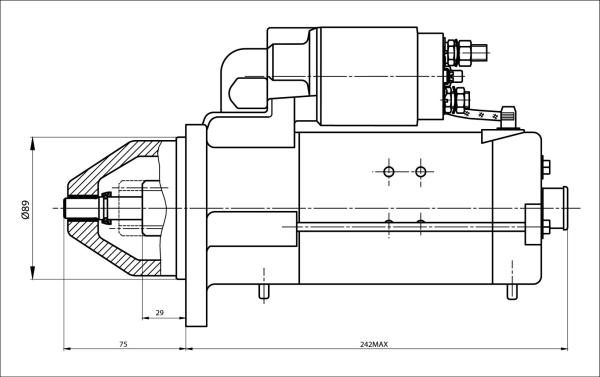 Prestolite Electric 861037 - Стартер vvparts.bg