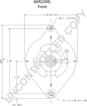 Prestolite Electric 8AR2200L - Генератор vvparts.bg