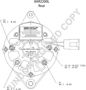 Prestolite Electric 8AR2200L - Генератор vvparts.bg