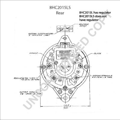 Prestolite Electric 8HC2015LS - Генератор vvparts.bg