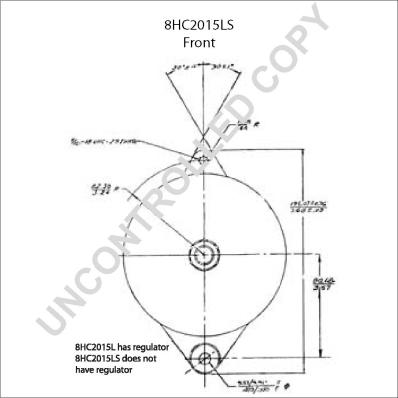 Prestolite Electric 8HC2015LS - Генератор vvparts.bg