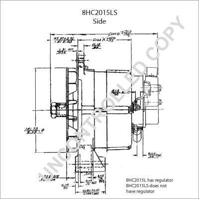 Prestolite Electric 8HC2015LS - Генератор vvparts.bg