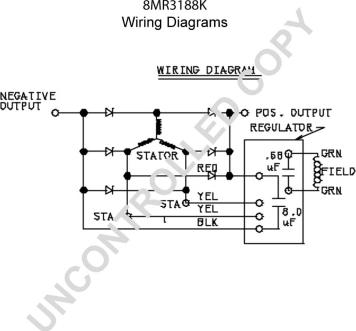 Prestolite Electric 8MR3188K - Генератор vvparts.bg