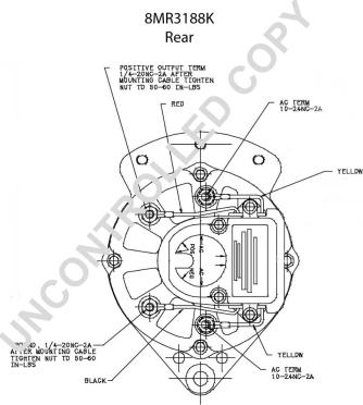 Prestolite Electric 8MR3188K - Генератор vvparts.bg