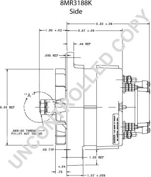 Prestolite Electric 8MR3188K - Генератор vvparts.bg