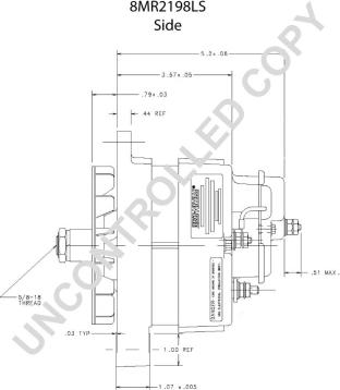 Prestolite Electric 8MR2198LS - Генератор vvparts.bg