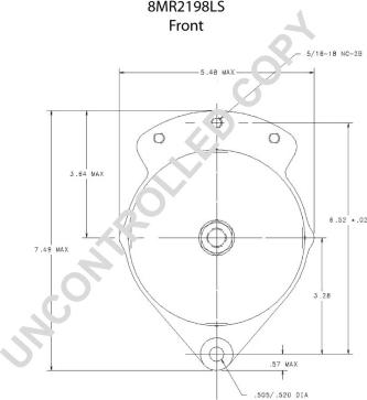 Prestolite Electric 8MR2198LS - Генератор vvparts.bg