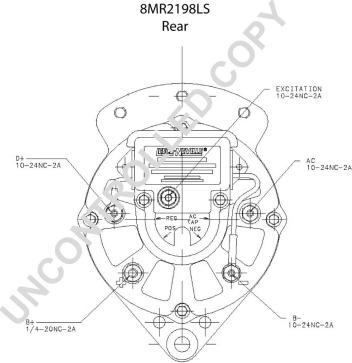 Prestolite Electric 8MR2198LS - Генератор vvparts.bg