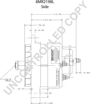 Prestolite Electric 8MR2198L - Генератор vvparts.bg