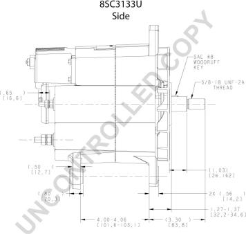 Prestolite Electric 8SC3133U - Генератор vvparts.bg