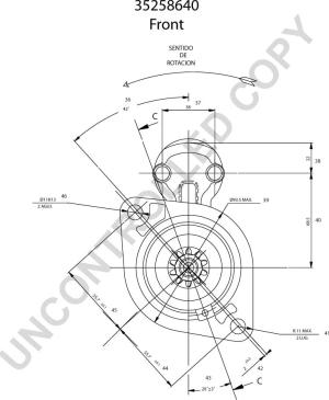 Prestolite Electric 35258640 - Стартер vvparts.bg