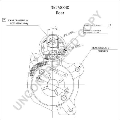 Prestolite Electric 35258840 - Стартер vvparts.bg