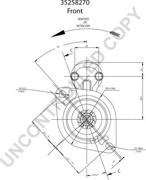 Prestolite Electric 35258270 - Стартер vvparts.bg