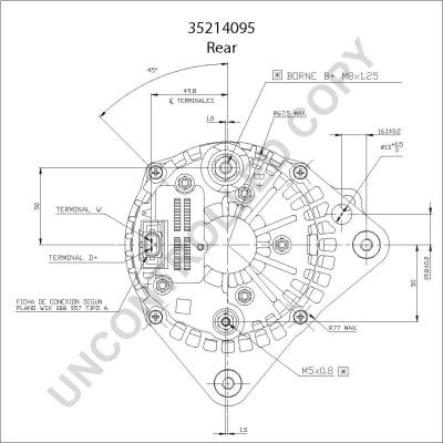 Prestolite Electric 35214095 - Генератор vvparts.bg