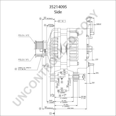 Prestolite Electric 35214095 - Генератор vvparts.bg