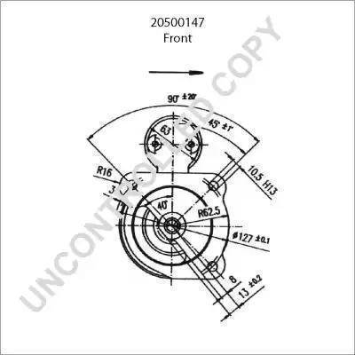 Prestolite Electric 20500847 - Стартер vvparts.bg