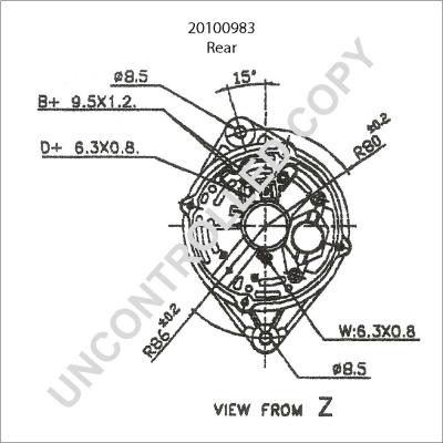 Prestolite Electric 20100983 - Генератор vvparts.bg